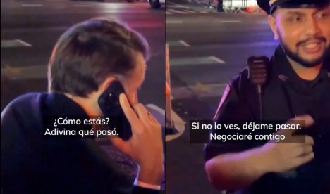 Macron peatón en Nueva York: el insólito llamado a Trump tras verse obligado a esquivar su convoy