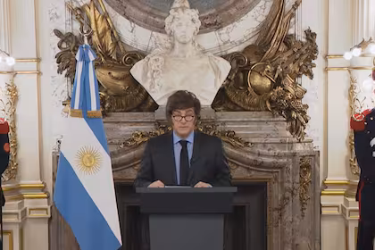 Milei anuncia Presupuesto 2026, pide paciencia a los argentinos y afirma que "lo peor ya pasó"