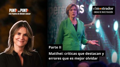 Matthei: críticas que destacan y errores que es mejor olvidar