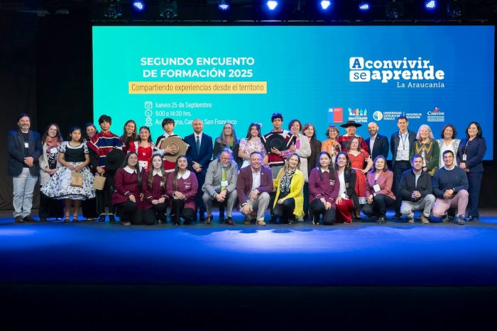 A Convivir se Aprende: masivo encuentro regional recibió a más de 700 docentes de La Araucanía