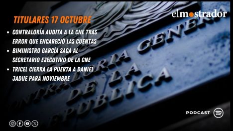 Contraloría audita a la CNE tras error que encareció las cuentas de la luz
