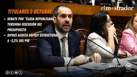 Debate por “glosa republicana” tensiona discusión del Presupuesto 2026 en Comisión Mixta