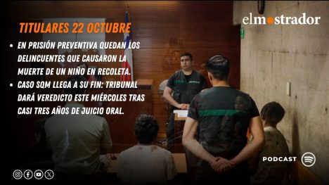 Prisión preventiva para sujetos que causaron muerte de niño en choque con furgón escolar en Recoleta