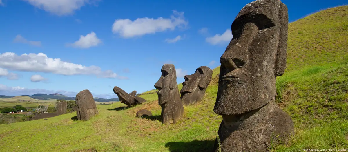 Científicos prueban que los moáis de Rapa Nui ‘caminaron’