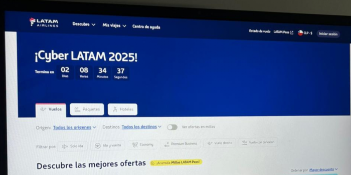 Cyber Monday Viajes: revisa los descuentos en vuelos, hoteles y paquetes de este año