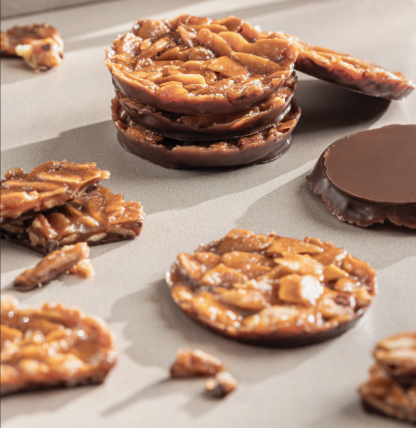 Florentinas: almendras, caramelo y chocolate en perfecta armonía