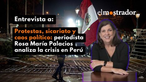 Rosa María Palacios: “Las protestas en Perú seguirán porque la calle ya no responde a los partidos”
