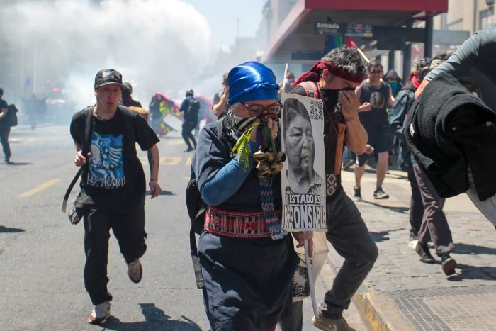 “Marcha por la Resistencia de los Pueblos” finaliza con cuatro detenidos