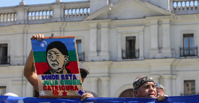 “Ha pasado bastante tiempo”: Gobierno exige celeridad en caso Julia Chuñil