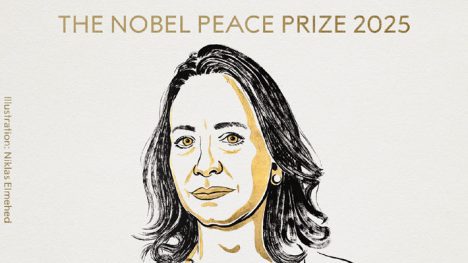 María Corina Machado gana el Premio Nobel de la Paz 2025 por su lucha democrática en Venezuela