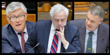 El ocaso de un intocable: senadores evalúan fin a la era del secretario Raúl Guzmán en el Congreso