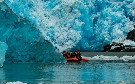 Retroceso del glaciar San Rafael: la lengua de hielo que huye