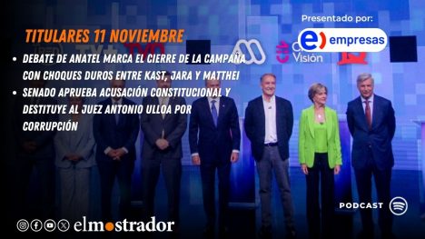 Debate de Anatel marca el cierre de la campaña con choques duros entre Kast, Jara y Matthei