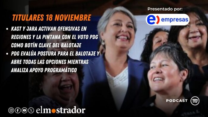 Kast y Jara activan ofensivas en regiones y La Pintana con el voto PDG como botín clave del balotaje