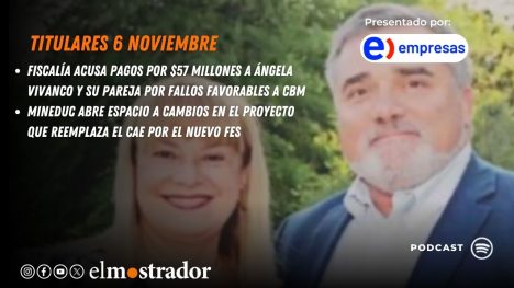 Fiscalía acusa pagos por $57 millones a Ángela Vivanco y su pareja por fallos favorables a CBM