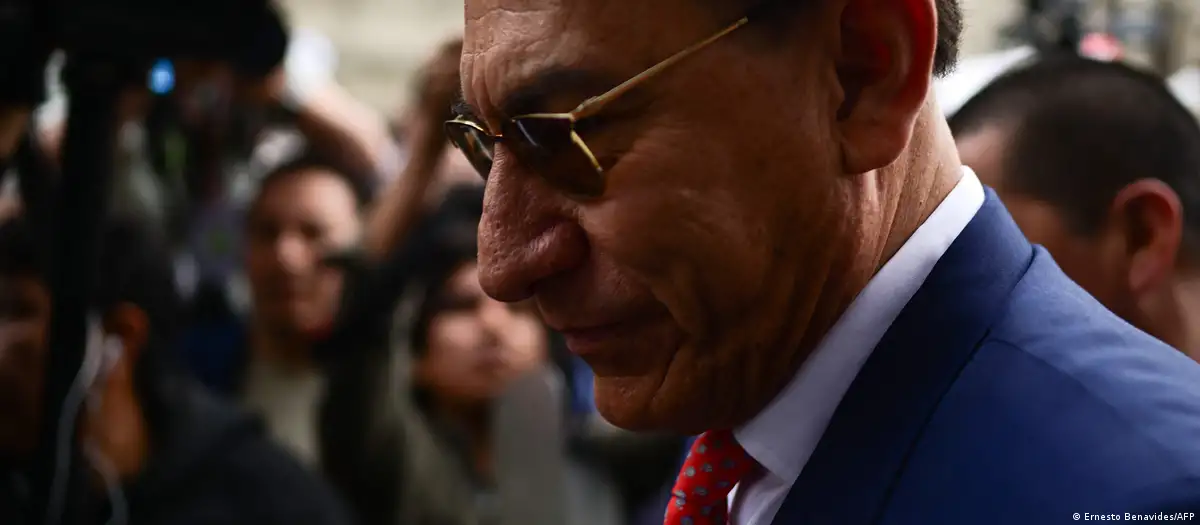 Perú: condenan a 14 años de cárcel al expresidente Martín Vizcarra