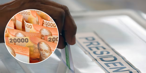 Cuánto dinero recibirán los candidatos por voto tras la primera vuelta presidencial en Chile