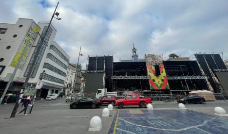 Rockodromo en Plaza Sotomayor de Valparaíso
