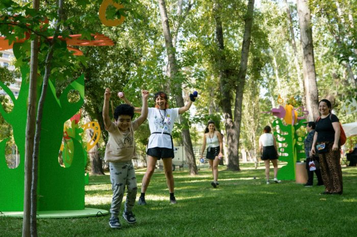 Festival Nube 2025: arte, juego y creatividad que transformarán el Parque Padre Hurtado