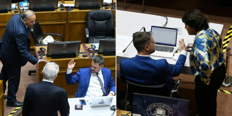 Altercado entre Manouchehri y senadores Provoste y Espinoza tensiona discusión de AC contra Ulloa