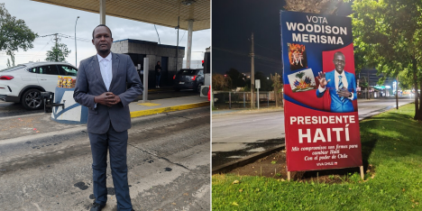 La singular historia del candidato presidencial de Haití que hace campaña desde… ¡¿Chillán Viejo!?