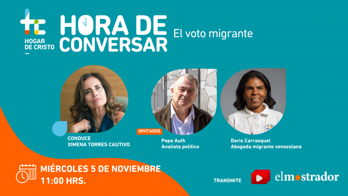 Pepe Auth y Doris Carrasquel conversan sobre el voto migrante