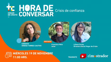 Pancho Melo y Liliana Cortés conversan sobre la crisis de la confianza