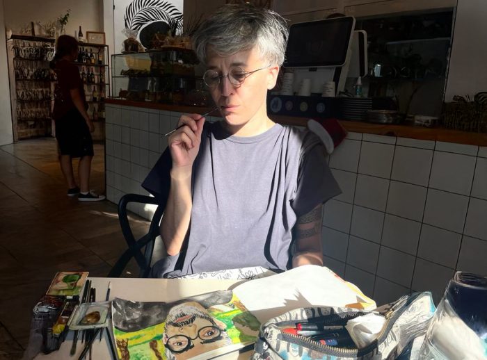 Ilustradora Power Paola: "El mundo me agobia y me asusta"