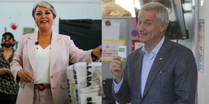 Con el 52,39% de la votación: Jara (26,58%) y Kast (24,32%) avanzan al balotaje