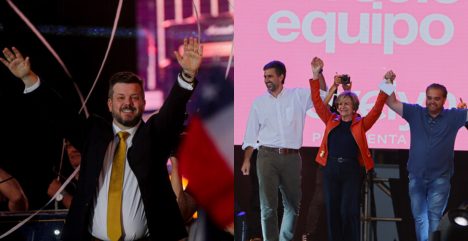 Pinochetismo y piñerismo: Kaiser y Matthei cierran campaña mostrando dos almas de la derecha