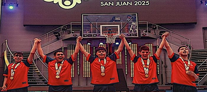 Team de Olimpiadas Especiales Chile se corona campeón del mundo en baloncesto 3x3 en Puerto Rico