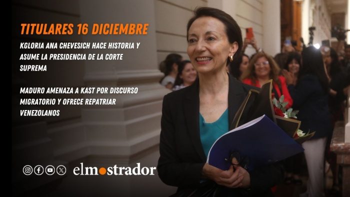 Gloria Ana Chevesich hace historia y asume la presidencia de la Corte Suprema 