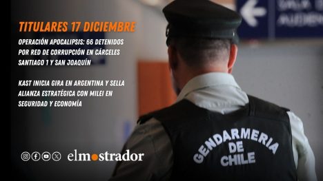 Operación Apocalipsis: 66 detenidos por red de corrupción en cárceles Santiago 1 y San Joaquín 