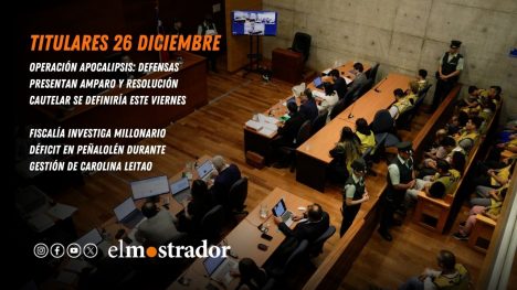 Operación Apocalipsis: defensas presentan amparo y resolución cautelar se definiría este viernes 