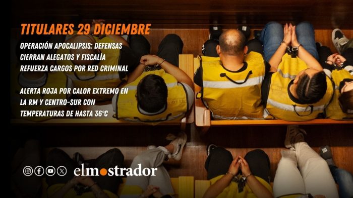 Operación Apocalipsis: defensas cierran alegatos y Fiscalía refuerza cargos por red criminal 