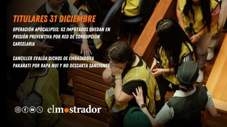 Operación Apocalipsis: 62 imputados quedan en prisión preventiva por red de corrupción carcelaria 