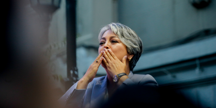 Jara reaparece en reunión con Bachelet luego de su derrota: “Hay que reflexionar con templanza””