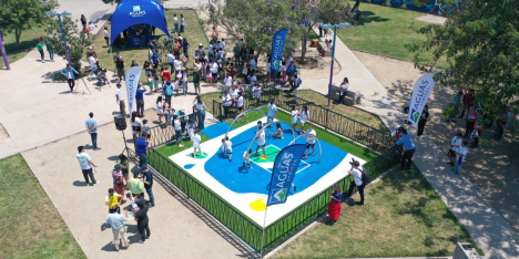 Inauguran 46 plazas de agua ante un verano marcado por altas temperaturas en Santiago