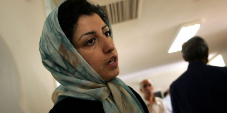 Régimen Iraní: Arrestan violentamente a Narges Mohammadi, Nobel de la Paz 2023