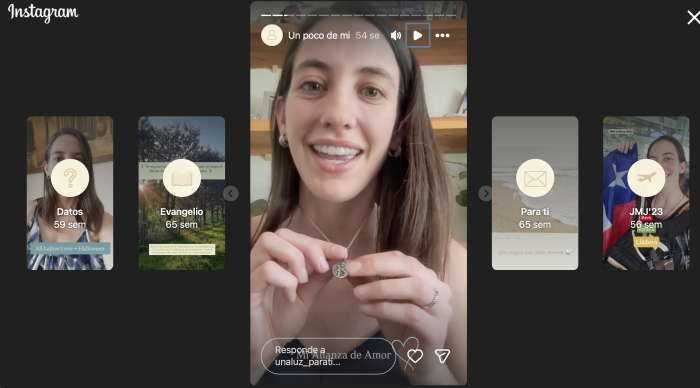 La hija influencer religiosa de José Antonio Kast