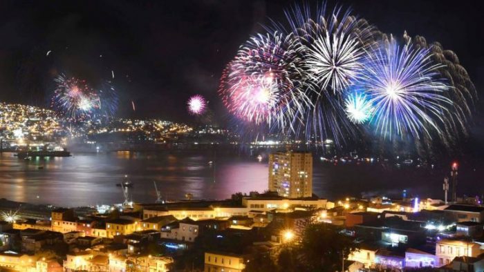 Fuegos artificiales en Valparaíso para el Año Nuevo 2026: dónde y cuándo será el show pirotécnico