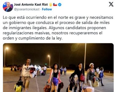 Crisis engañosa: Kast compartió foto de frontera de Perú... pero era del 2019 y no era sobre Chile