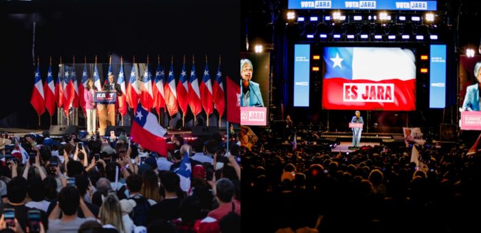 Más allá del fuego cruzado: Kast y Jara cierran campaña prometiendo gobernar para todos los chilenos