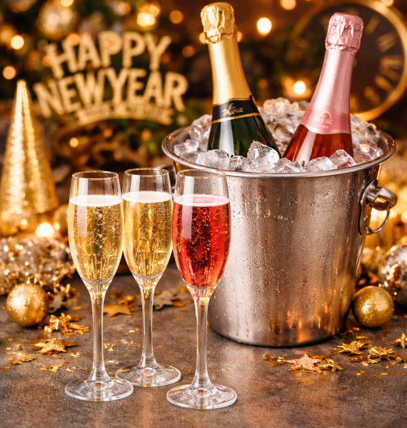 Noche de brindis: claves para servir espumante y cerrar el año como corresponde