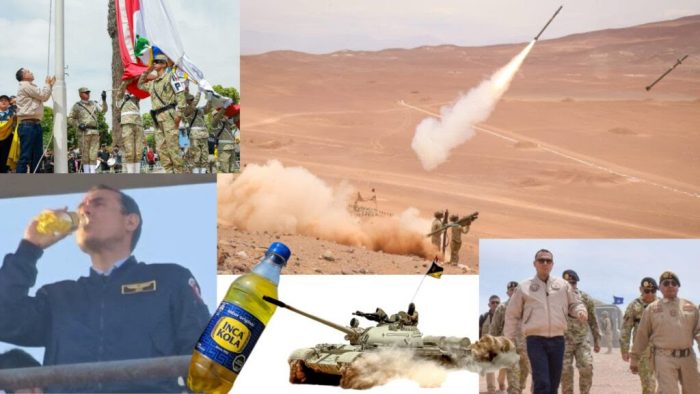 Los ejercicios militares del presidente peruano en la frontera con Chile