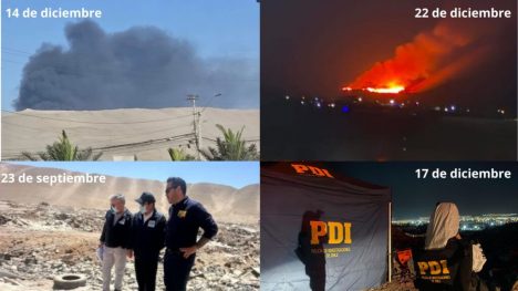 Los incendios descontrolados y homicidios que acechan al vertedero municipal de Arica