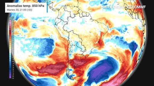 Chile en el horno de un planeta al rojo