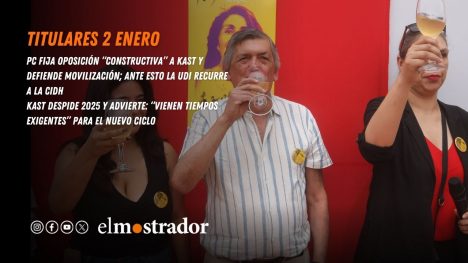 PC fija oposición “constructiva” a Kast y defiende movilización; UDI recurre a la CIDH