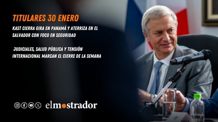 Kast llega a El Salvador para reunirse con Bukele y visitar el Cecot