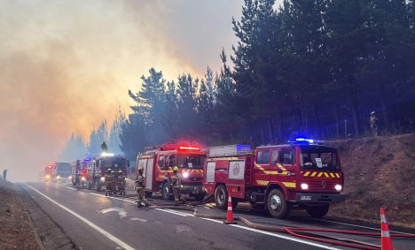 Descartan ataque a Bomberos tras denuncia por presuntos disparos en Concepción